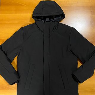 Calliope Parka Cappuccio Giacca Giubbotto Nero XXL