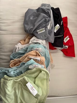 Pañales lavables de tela