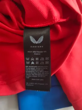 Sudadera Sevilla FC Castore Roja y Azul