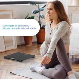 Bilancia da bagno digitale con display LED, Bilancia