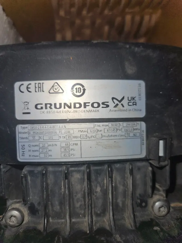Bomba Grundfos MG90SD-F-H3-CML2A