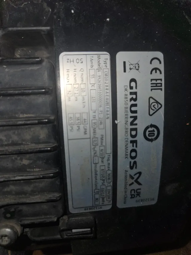 Bomba Grundfos MG90SD-F-H3-CML2A