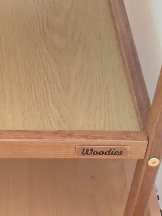 Mesa Cambiador Clásica Vintage Madera