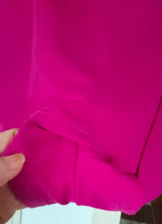 Falda pantalón fucsia T-46