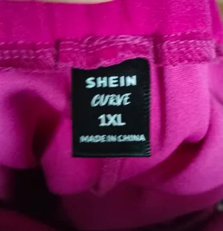 Falda pantalón fucsia T-46