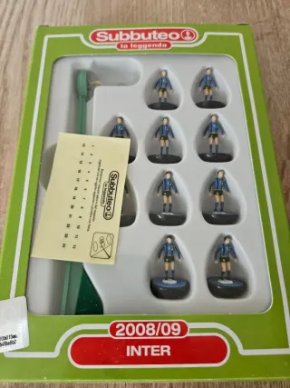 Subbuteo Equipos Fútbol (Inter, Italia, Milan)