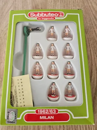 Subbuteo Equipos Fútbol (Inter, Italia, Milan)
