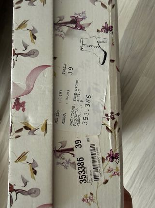 Botines tacón Patricia Miller negro T39