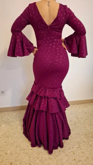 Traje de Flamenca Buganvilla con Lunares II.