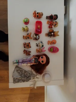 Lote Muñecas LOL y Mascotas