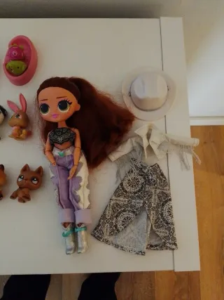 Lote Muñecas LOL y Mascotas