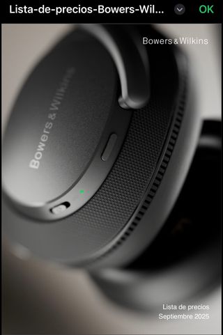 Especialista en altavoces Bowers & Wilkins