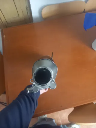 Escape Universal Negro y Plateado