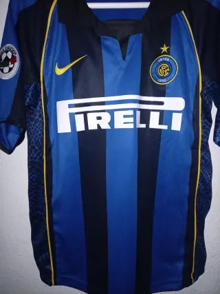 Maglietta Retro Calcio J. Zanetti #4