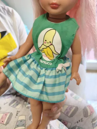 Muñeca Nsncy pelo rosa