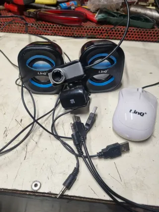 Casse, Webcam e Mouse Linq