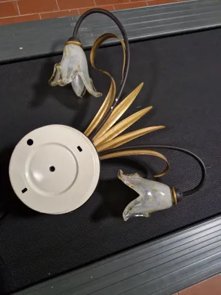 Applique Vintage Stile Fiorentino 2 Luci