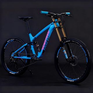 Bicicleta MTB a Doppia Sospensione Blu