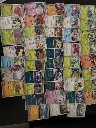 500 cartas Pokemon antiguas + Tangela 1st Edition