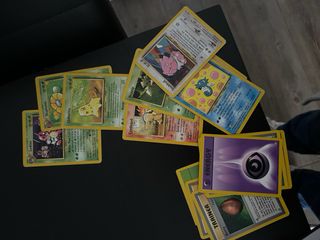 500 cartas Pokemon antiguas + Tangela 1st Edition