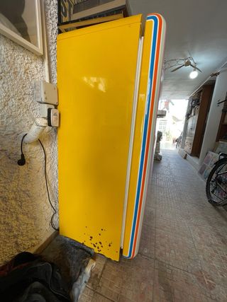 Nevera Smeg Rayas Multicolor