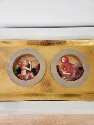 Tondo fantasía Puck hecho a mano