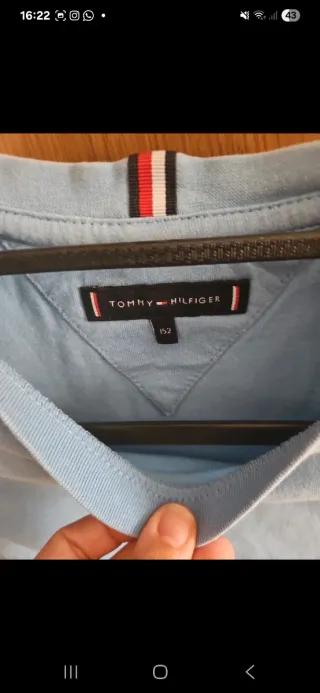 Camiseta Tommy Hilfiger Unisex Talla 12