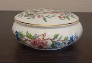 BONITA CAJA DE BARATIJAS DE PORCELANA FINA AYNSLEY