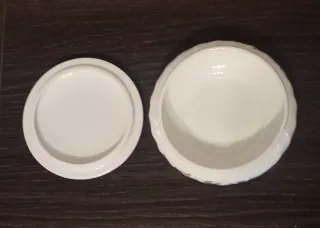 BONITA CAJA DE BARATIJAS DE PORCELANA FINA AYNSLEY