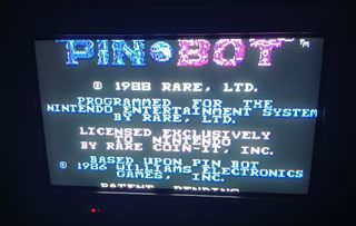 Nintendo NES Pin Bot - PAL A Completo