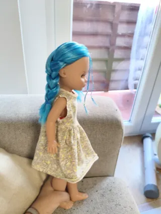 Muñeca Nancy pelo azul