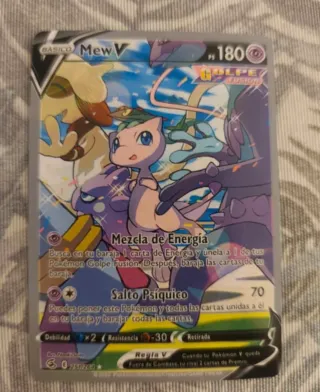 Carta Pokémon Celebi V, Mew V y Mewtwo V