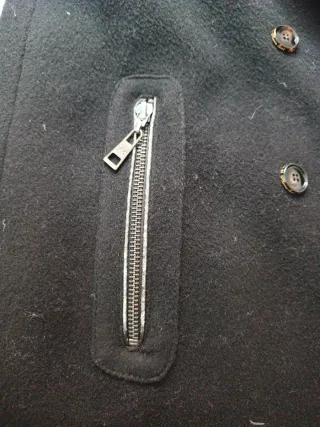 Chaquetón Lana Negro Pedro del Hierro