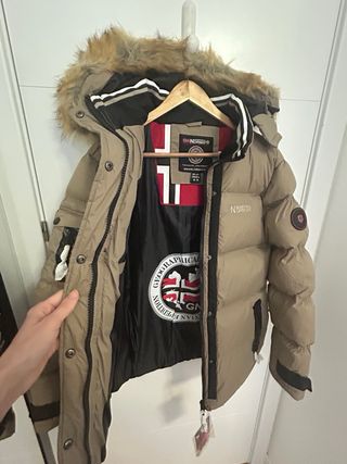 Parka Geographical Norway Beige M