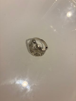 Collar y anillos de plata de ley