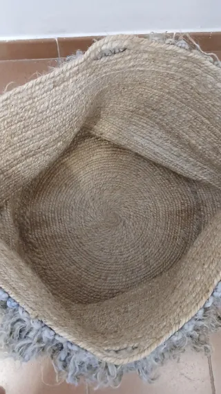 Cesta Bohemia Yute y Lana