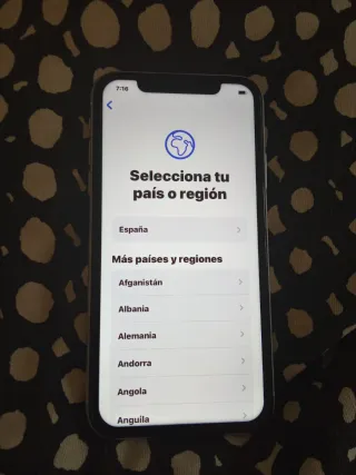 iPhone X Plata 64gb