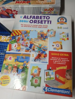 Giochi Clementoni: Big Hero 6 Puzzle + Alfabeto Or