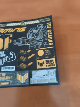 Pegatinas TUF Gaming