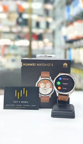 Huawei Watch GT 5 46mm Marrón/Plata