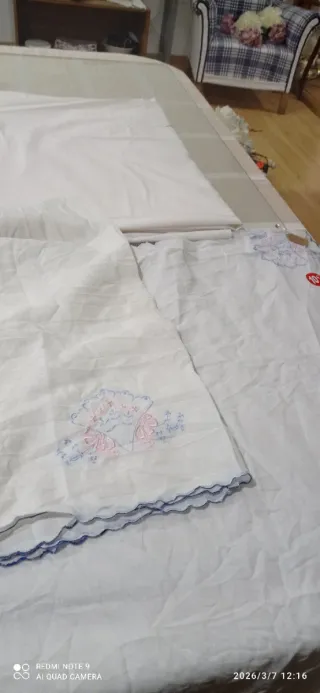 2 juegos de sábanas