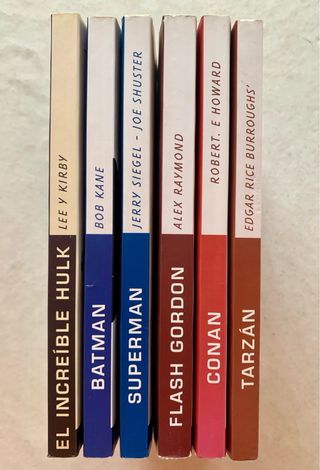 Cómics clásicos de superhéroes y aventuras