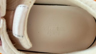 Zapatillas deportivas Hermes Team de lona beige