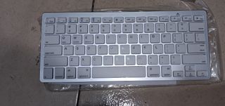 Teclado Inalámbrico Bluetooth Gris