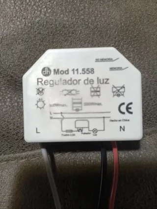 Regulador de Luz Electro DH Mod. 11.558