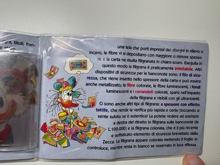 Raccoglitore “Le Banconote di Paperopoli”