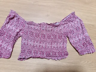 Top Hombros Descubiertos Green Coast XXS