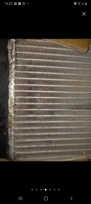 Radiador para maquinas industriales