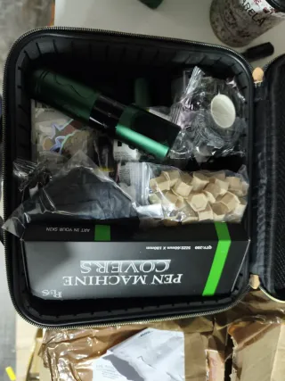 Máquina de Tatuar y Fundas