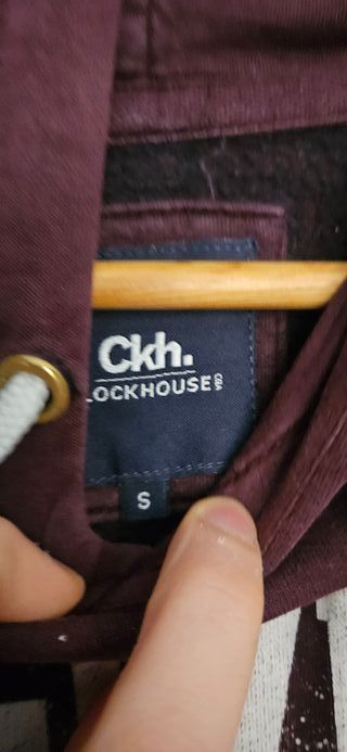 Sudadera Roja Hombre